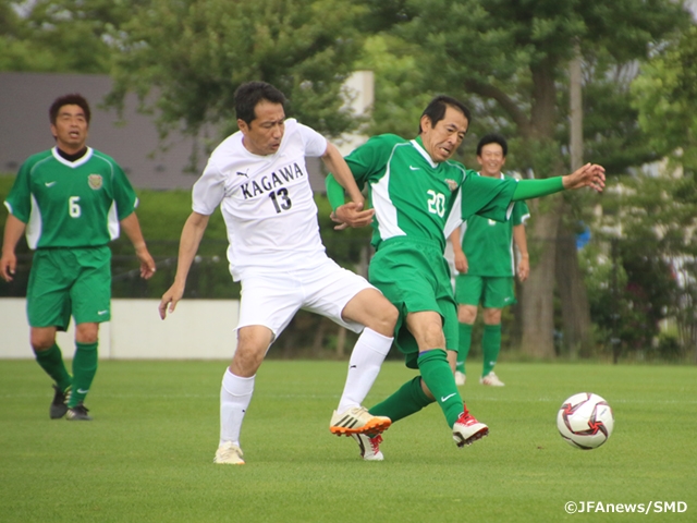 The 15th All Japan Seniors (over 50) football tournament has kicked off