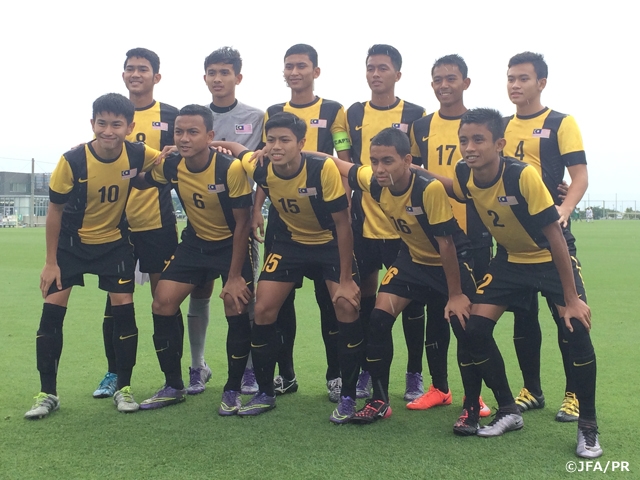 U-16マレーシア代表がJ-GREEN堺でトレーニングキャンプを実施