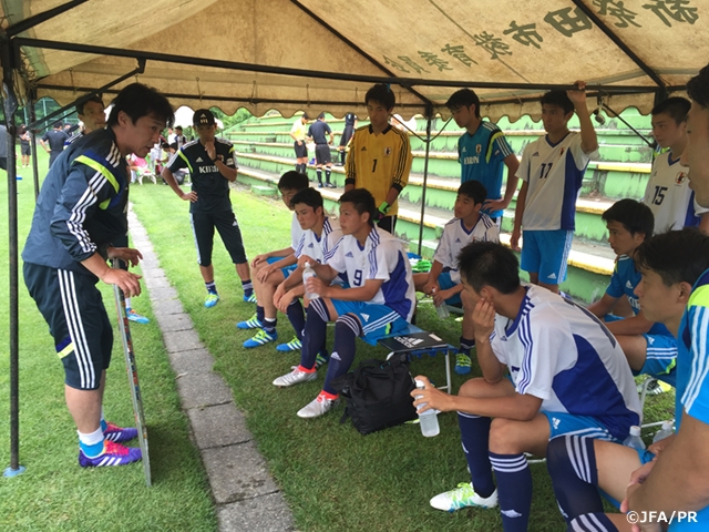 U-17 Japan National Team’s training match report against U-17 Hokushinetsu Selection for the 20th International Youth Soccer in Niigata 