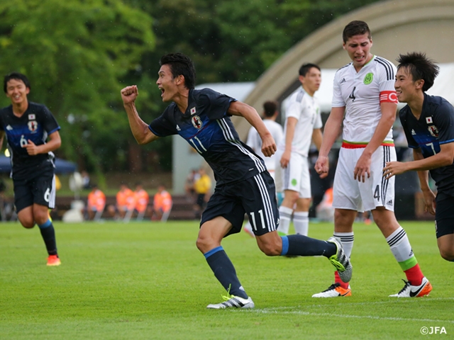 U-17 Japan National Team defeat Mexico 2-0 at the 20th International Youth in Niigata