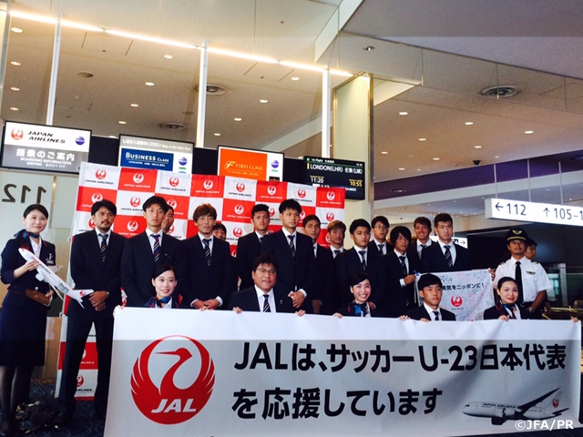 Japan’s Olympic squad head to Brazil for Olympics