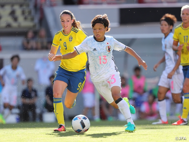 なでしこジャパン 0 3でスウェーデン女子代表に敗れる Jfa 公益財団法人日本サッカー協会