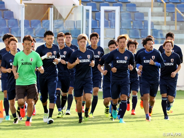 Japan’s Olympic squad hold two practice sessions on second day in Brazil