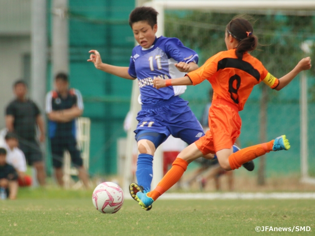 第21回全日本女子ユース（U-15）サッカー選手権大会　1回戦の残り8試合を実施
