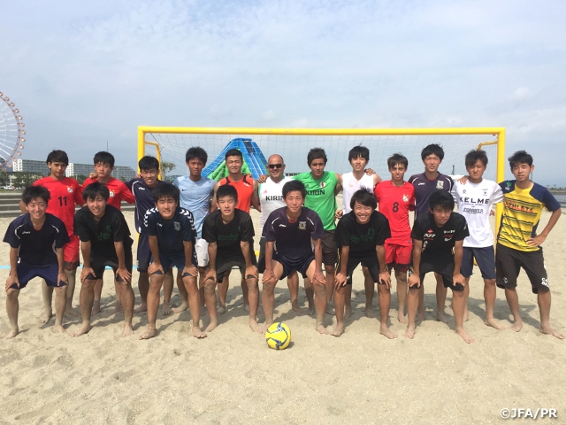 ビーチサッカー日本代表　マルセロ・メンデス監督によるクリニックを愛知県で開催