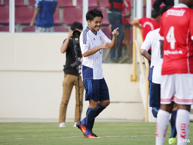 練習試合で地元クラブと引き分ける ～オリンピック直前合宿6日目～