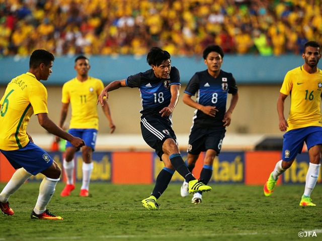 Japan’s Olympic team lose to Brazil 2-0
