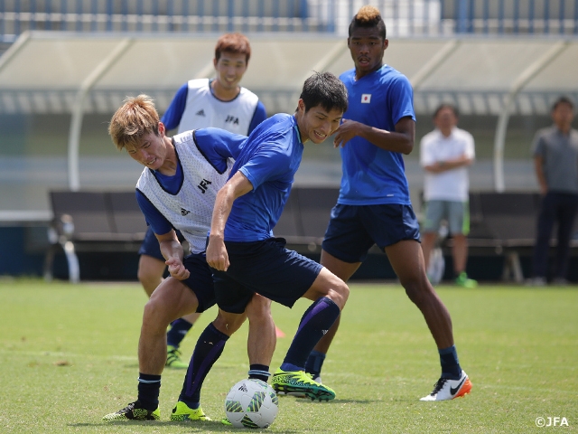 Japan’s Olympic squad hold final practice session in Manaus day after match against Colombia