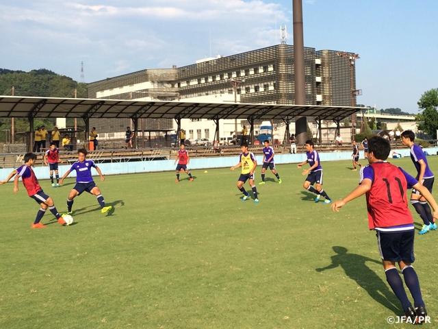 U-19 Japan National Team start training for SBS Cup