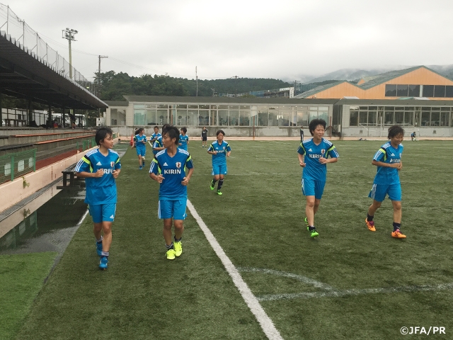 U-17女子代表候補 静岡県でトレーニングキャンプをスタート