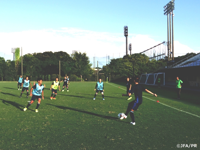 Japan Women’s National Team short-listed squad kick off training camp in Chiba