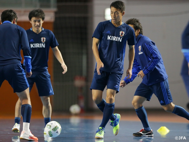 フットサル日本代表候補トレーニングキャンプ 2日目