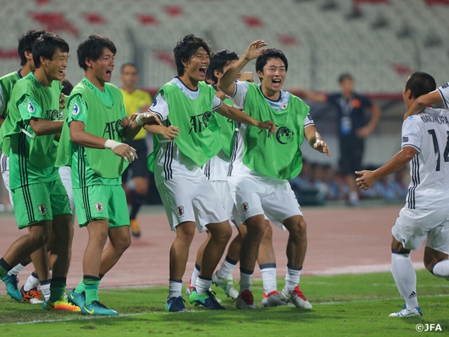 U-19 Japan squad come on top of Vietnam and advance to the final of AFC U-19 Championship