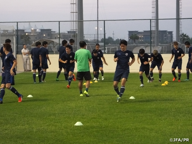 Japan U-19s undergo last preparation for first-ever AFC U-19 Championship title 