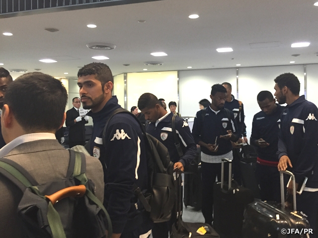 Oman National Team arrive in Japan for KIRIN CHALLENGE CUP 2016