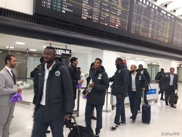 Saudi Arabia arrive in Japan for Final Asian Qualifiers (Road to Russia)