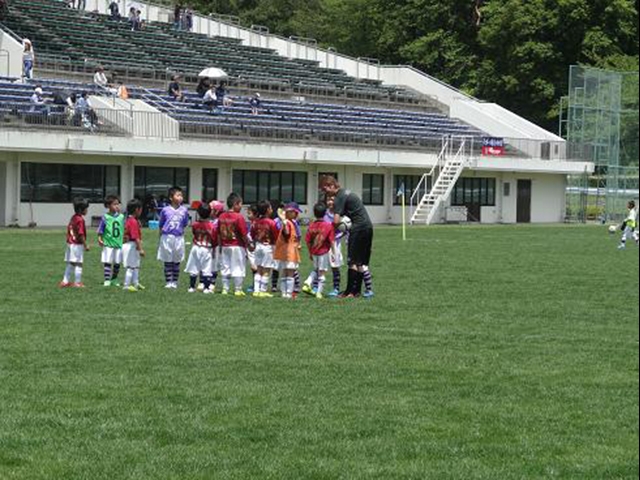 JFAキッズ（U-8/10）サッカーフェスティバル 福島県郡山市の西部サッカー場に、133人が参加！