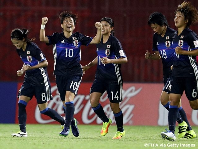 FIFA U-20 女子ワールドカップパプアニューギニア2016 U-20日本女子代表、6-0でU-20ナイジェリア女子代表に勝利