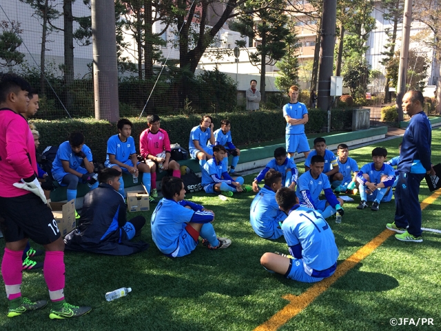 U-17 Northern Mariana Islands National Team holds training camp in Tokyo