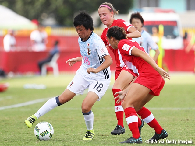 U-20日本女子代表、カナダに5-0で勝利しノックアウトステージ進出～FIFA U-20女子ワールドカップ パプアニューギニア2016　グループステージ第2戦～