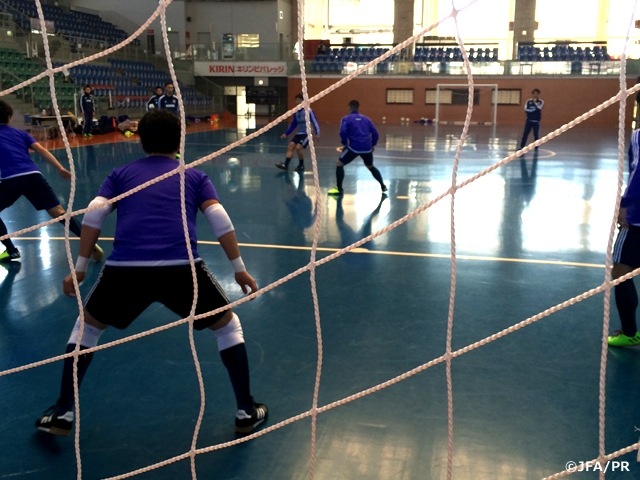 U-19 Japan Futsal National Team short-listed squad hold second day of the training camp