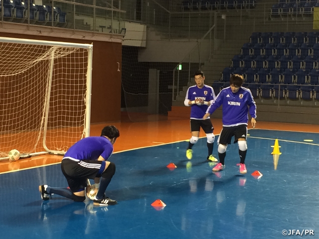 U-19 Japan Futsal squad kick off final training camp of this year