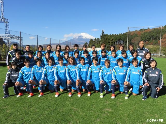 Japan Women's Universiade squad training camp report in December 2016