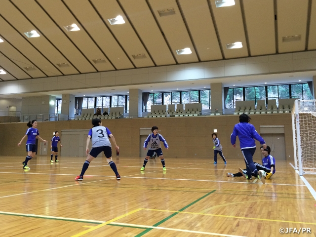 Japan Futsal Women’s National Team short-listed squad training camp in Kanagawa: DAY 2 