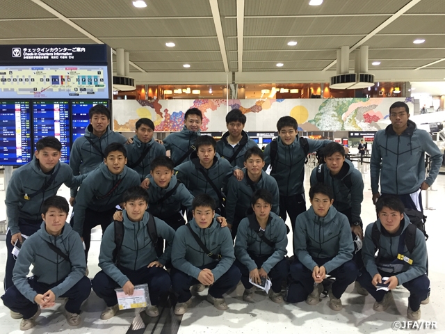 高円宮杯U-18サッカーリーグ2016チャンピオンの青森山田高校がイングランド遠征へ出発