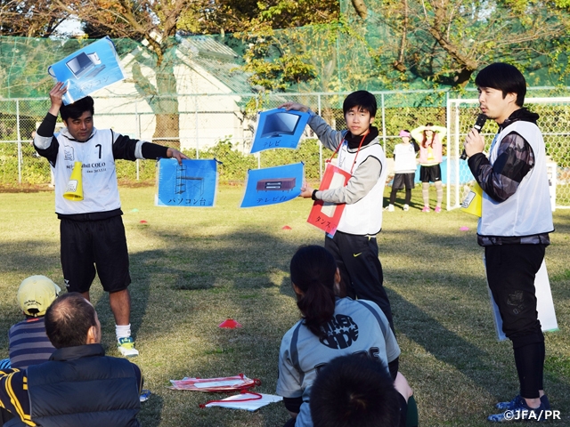 【j-futsal連動企画】フットサルを楽しみながら防災と減災を学ぶディフェンスアクション