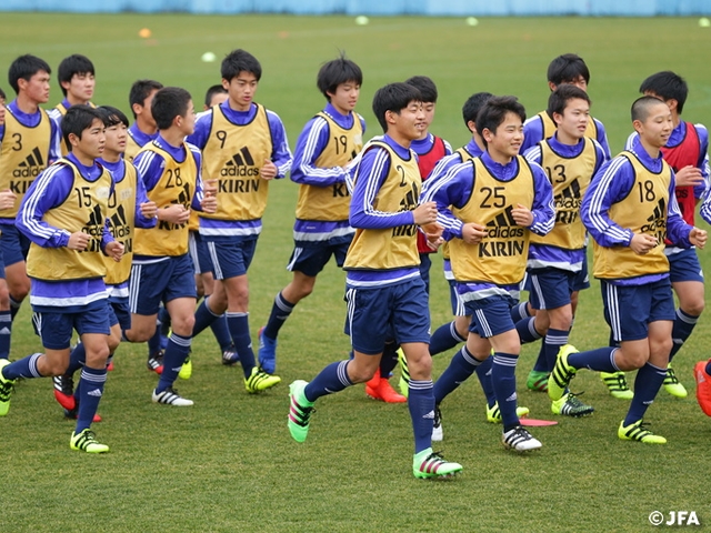 U-15日本代表候補　FIFA U-17ワールドカップ2019に向け始動！