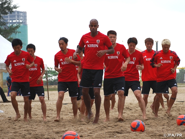 ビーチサッカー日本代表、開催地マレーシアでの調整進む　AFCビーチサッカー選手権