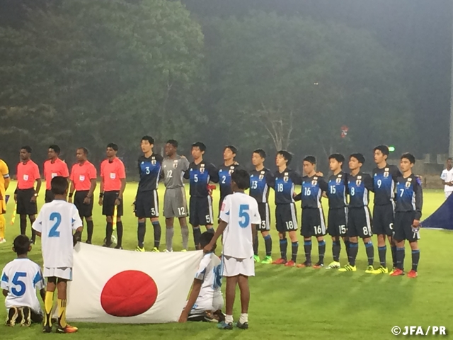 スポーツ・フォー・トゥモロープログラム 南アジア・日本U-16サッカー交流 第1戦vs.U-16スリランカ代表