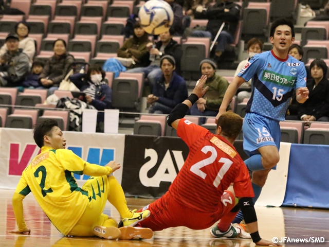 第22回全日本フットサル選手権大会　Fリーグクラブが20戦全勝！神戸が決勝ラウンド一番乗り