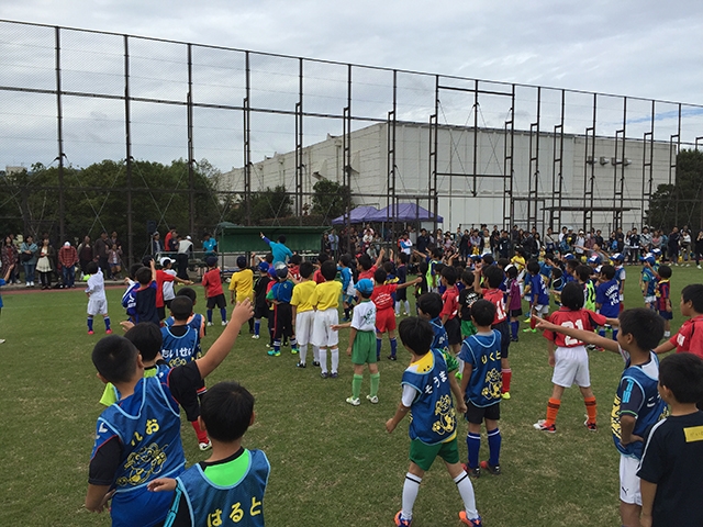 JFAキッズ（U-6/8）サッカーフェスティバル 京都府長岡京市のアクアパルコ洛西に、325人が参加！