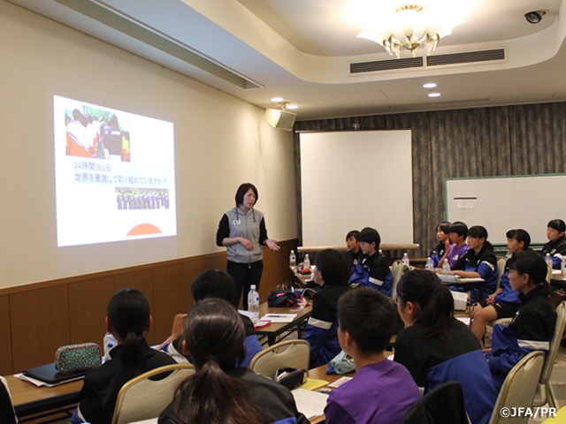 JFAエリートプログラム 女子U-14トレーニングキャンプが熊本でスタート