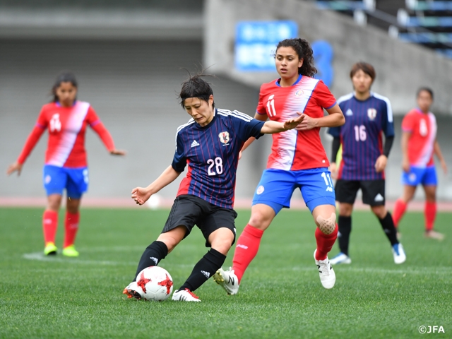 なでしこジャパン、コスタリカと練習試合　5-0で勝利