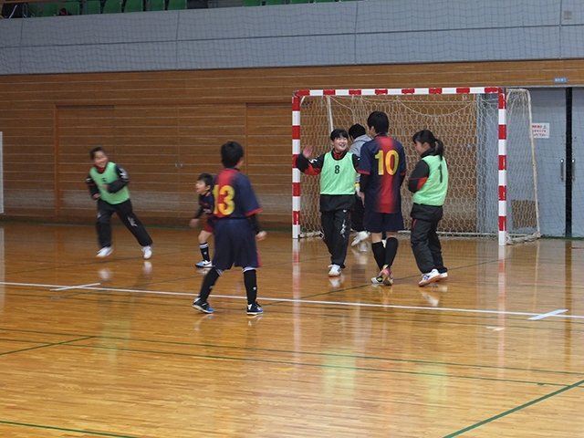 JFAファミリーフットサルフェスティバル 岡山県苫田郡の鏡野町文化スポーツセンターに、230人が参加！