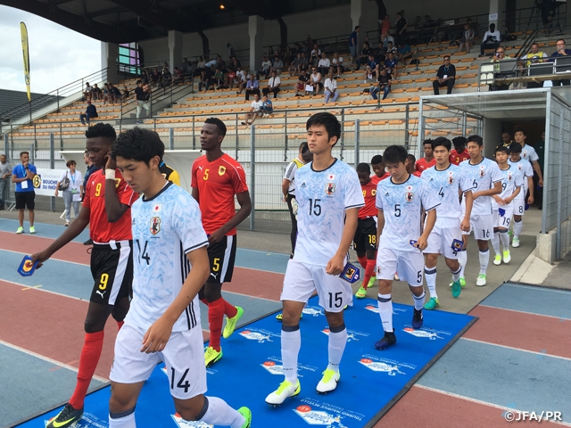 U-19日本代表、アンゴラに終了間際に追いつかれ悔しい引き分け