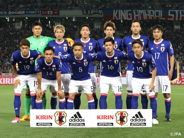 キリンチャレンジカップ17 Samurai Blue シリア代表と1 1で引き分ける Jfa 公益財団法人日本サッカー協会