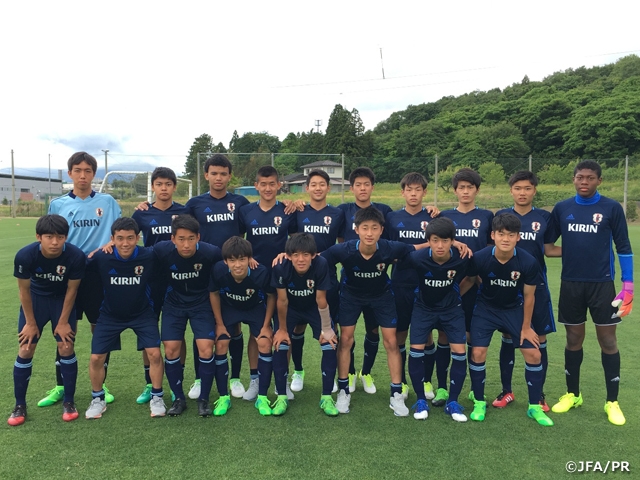 U-16日本代表、2年ぶりの優勝目指し活動開始　U-16 インターナショナルドリームカップ2017 JAPAN presented by 朝日新聞