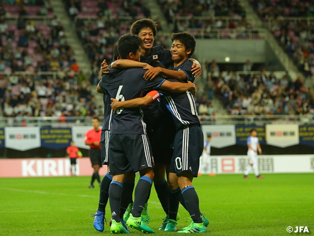 U-16日本代表　インターナショナルドリームカップ2017 JAPAN　強豪アメリカ代表に勝利し、最終戦へ