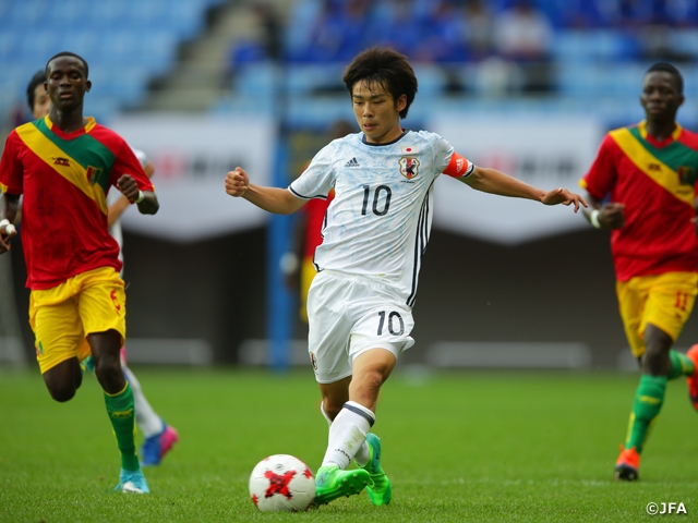 Tournament comes to an end with Japan becoming crowned Dream Cup champions for the second time～U-16 International Dream Cup 2017 JAPAN presented by The Asahi Shimbun