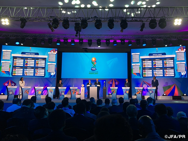 FIFA U-17ワールドカップ インド2017　組み合わせ決定