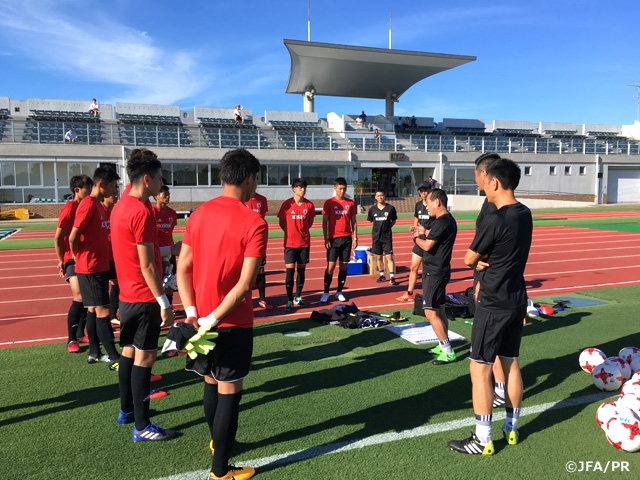 U-20日本代表　AFC U-23選手権中国2018に向け活動を開始