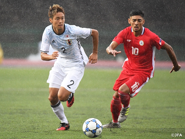 U-20日本代表 初戦でフィリピン代表に8-0で勝利！ AFC U-23選手権中国2018予選