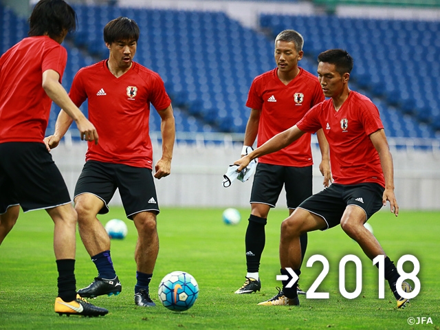 Samurai Blue 全員が揃って非公開で練習 Jfa 公益財団法人日本サッカー協会