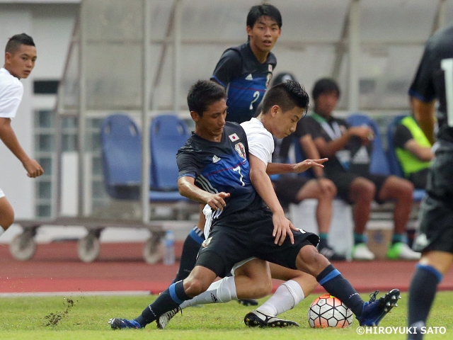 U-15 Japan National Team get off to excellent start with convincing victory over Guam　～ AFC U-16 Championship 2018 Qualifiers
