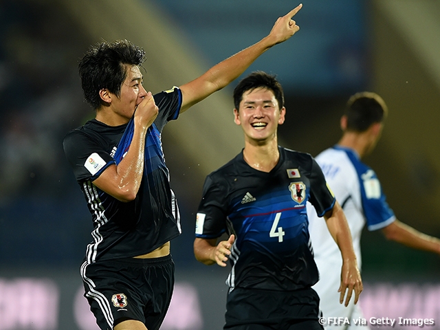 U-17 Japan National Team claim convincing win against Honduras with 6 goals in tournament opener of FIFA U-17 World Cup India 2017
