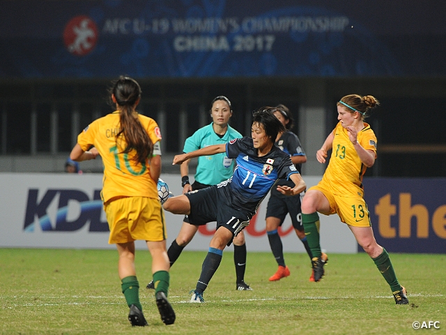 Afc U 19女子選手権中国17 Top Jfa 公益財団法人日本サッカー協会